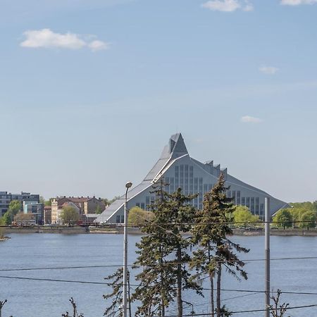 Cosy Studio With River View Riga Dış mekan fotoğraf